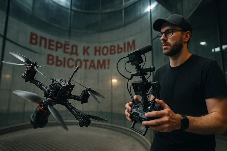   FPV как трамплин к работе в кино и рекламе "Обученик"