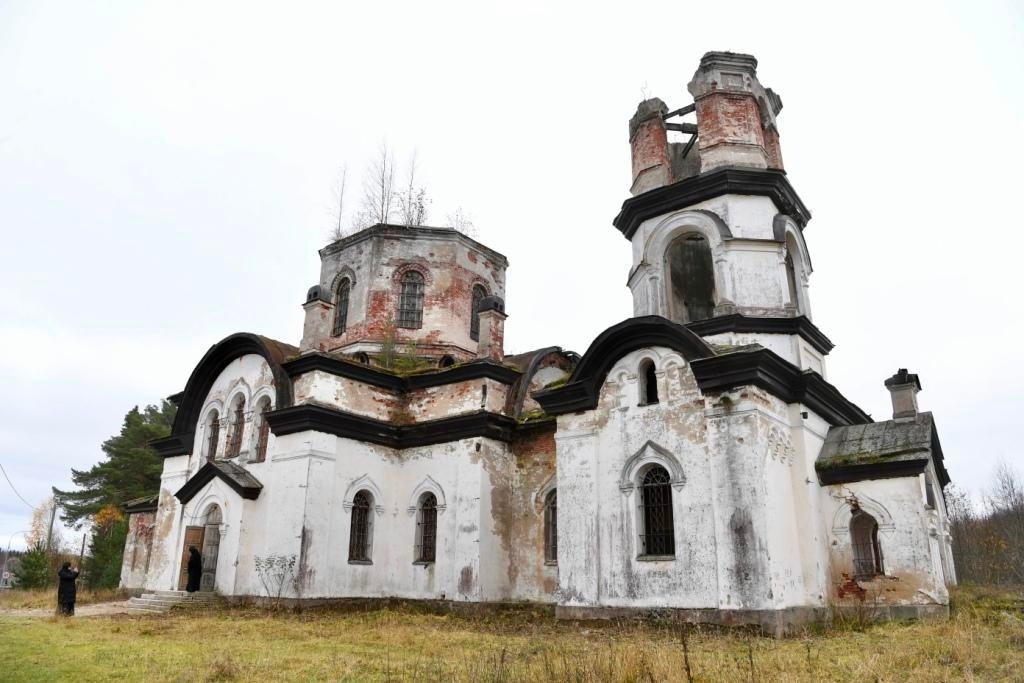    Храм Рождества Христова восстановят в Карелиистраница ВКонтакте Артура Парфенчикова