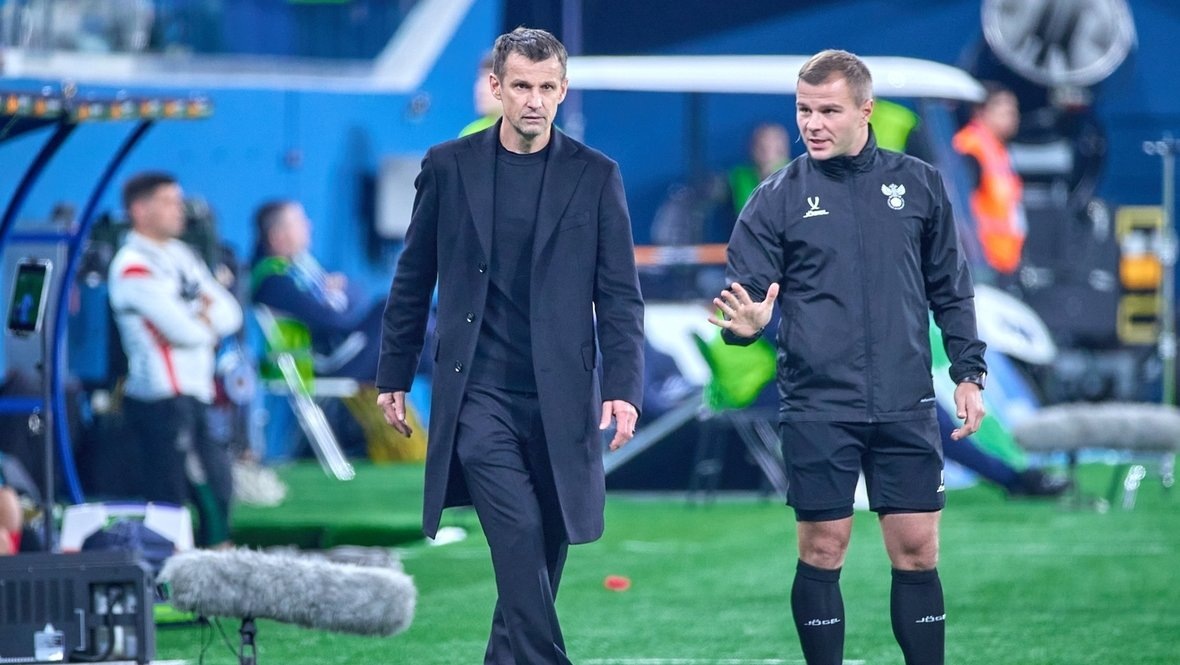    Сергей Семак.Вячеслав Евдокимов ФК «Зенит»