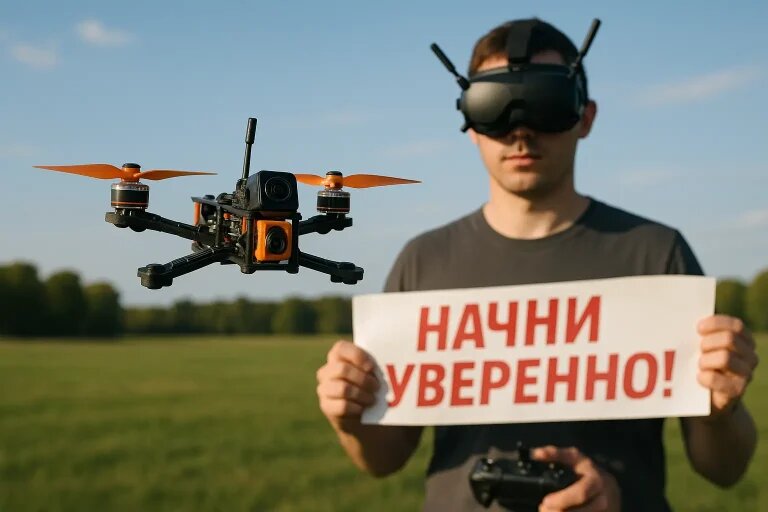    Как преодолеть сомнения и сделать первый шаг в FPV "Обученик"