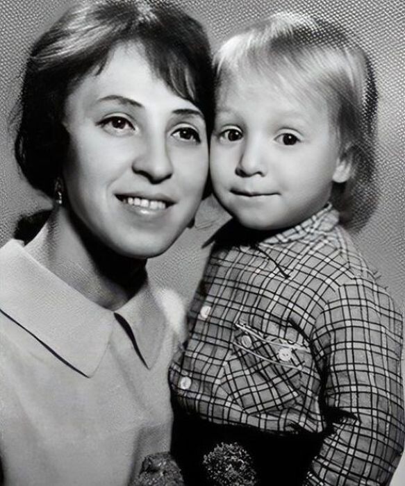 Владимир Мишуков в детстве.