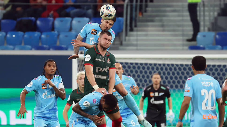 Матч между командами «Зенит» (Санкт-Петербург) - «Локомотив» (Москва) .📷Фото: Валентина Певцова / Коммерсантъ