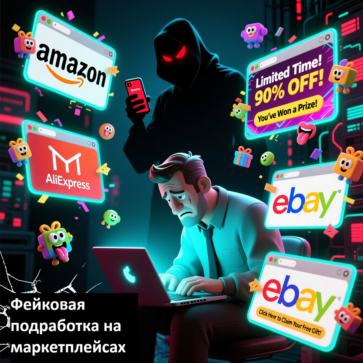 Будь бдителен не ведись на обман