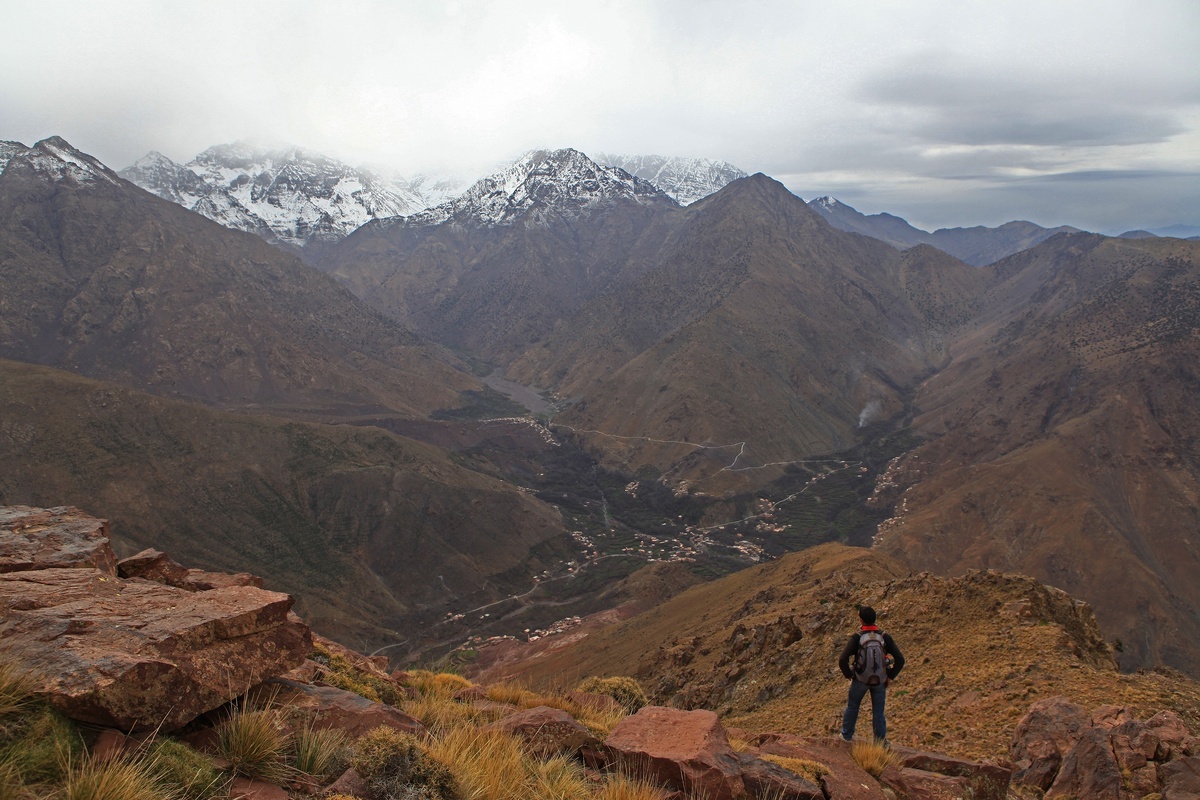 Над горами Атлас повисла непогода