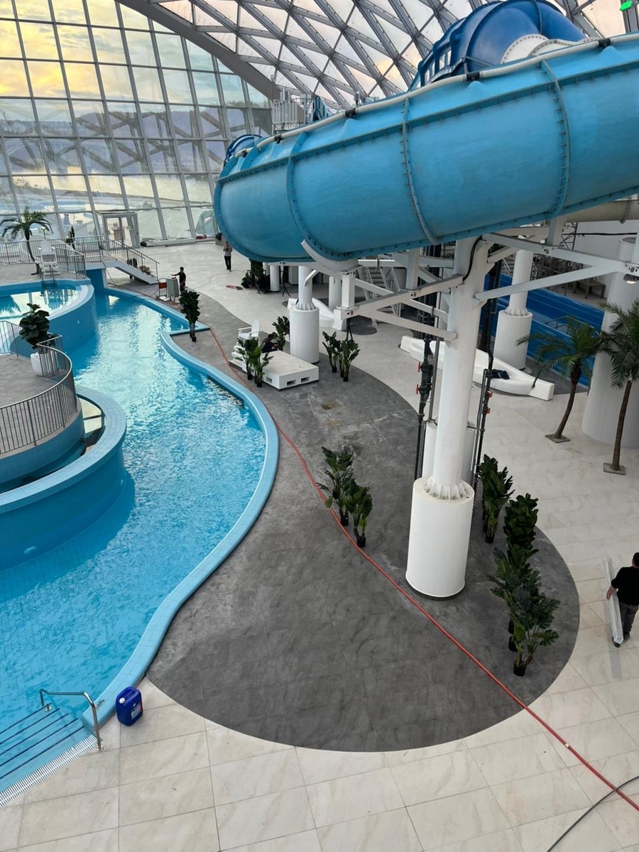 Как выглядит аквапарк Завидово внутри