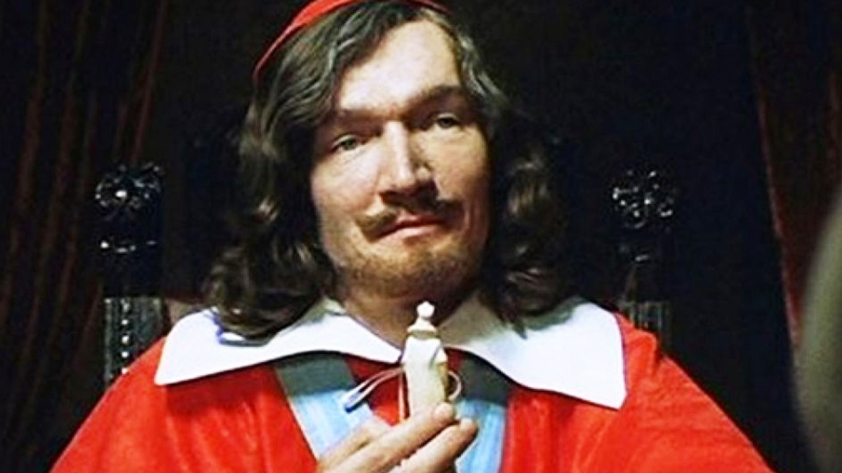 А. Трофимов в роли кардинала Ришелье