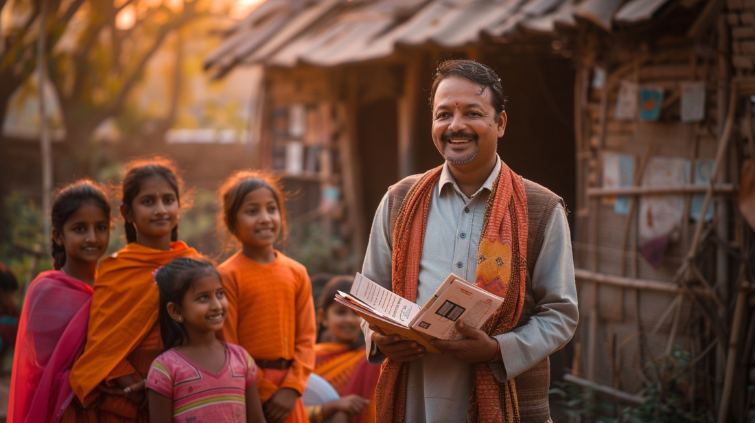 Когда один учитель меняет судьбы целой деревни: Ранджитсинх Дисале и его ученицы из Паритевади