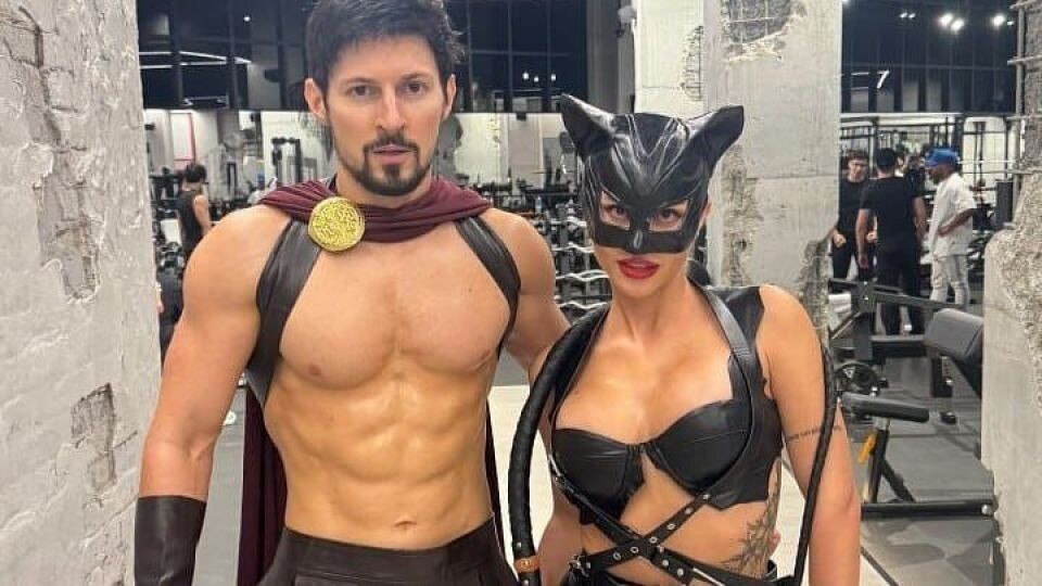    Павел Дуров и Илона Коринец. Источник: @julivavilova в Instagram