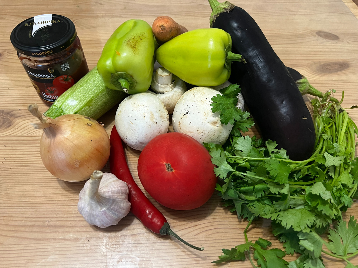 Овощи для рагу