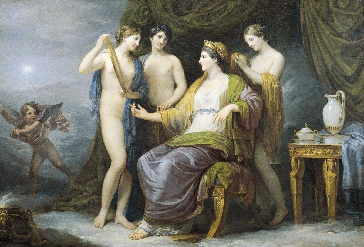 Андреа Аппиани – «Юнона, Одетая Грациями», 1811 год, Городской Музей Брешии (Брешиа, Италия)