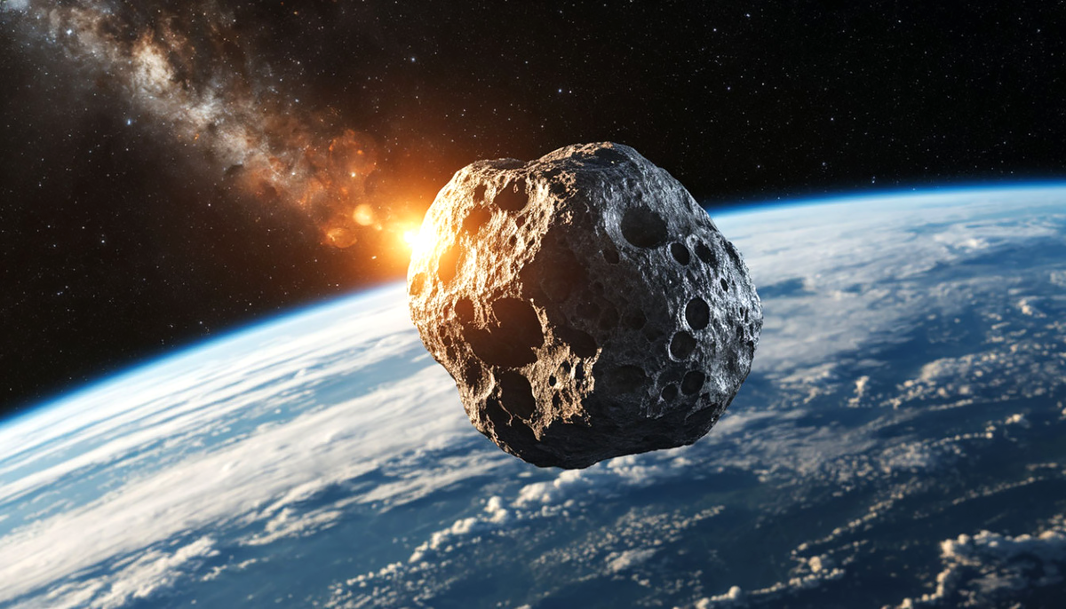 Он рухнул на Землю 25-30 миллионов лет назад.