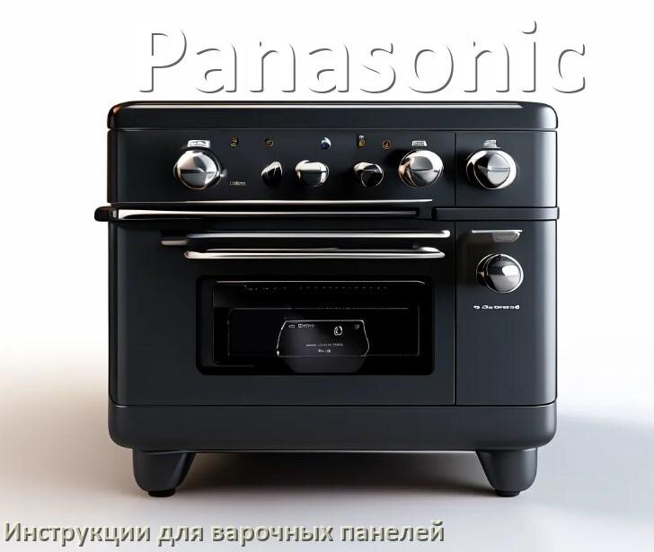 
Инструкция для варочной панели Panasonic индукционной электрической эксплуатация и применение