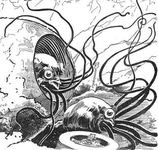 Иллюстрация к «Войне миров» Г. Уэллса.