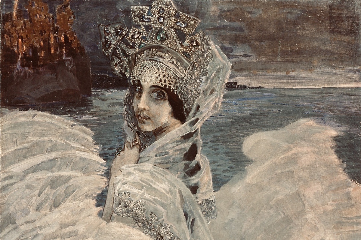 Государственная Третьяковская галерея: Царевна-Лебедь, 1900 г. Михаил Врубель