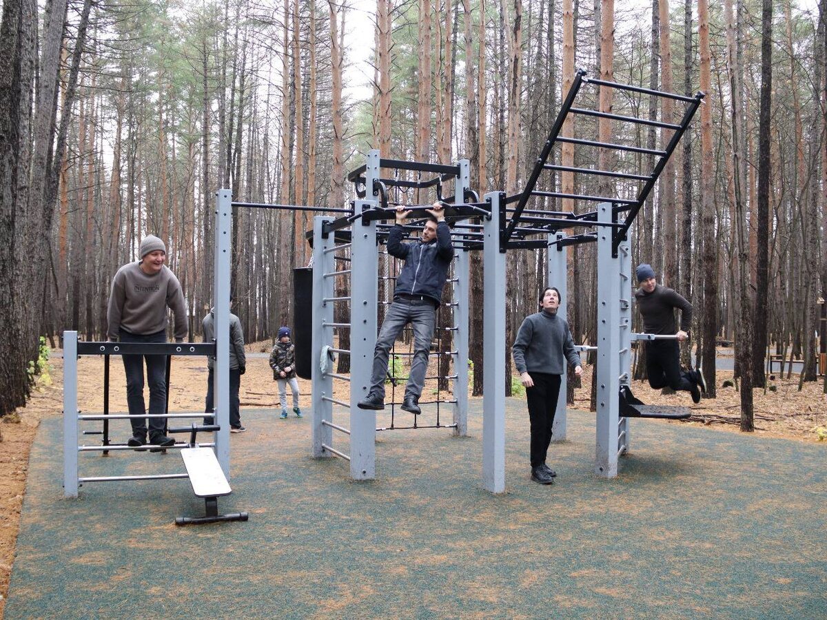    В Уфе установили семь современных спортивных площадок