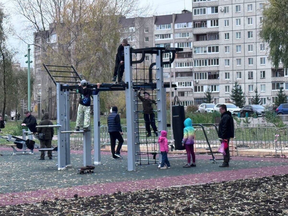    В Уфе установили семь современных спортивных площадок