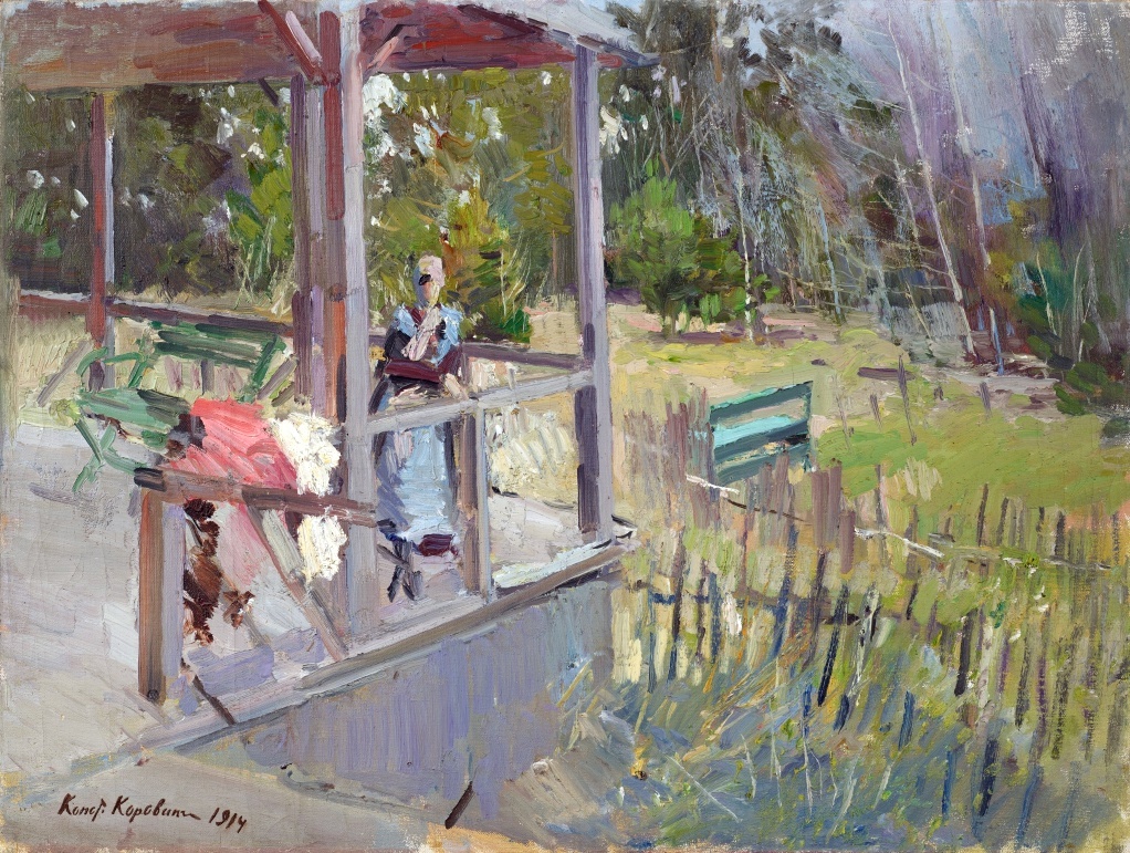 Коровин Константин Алексеевич, На даче. Охотино