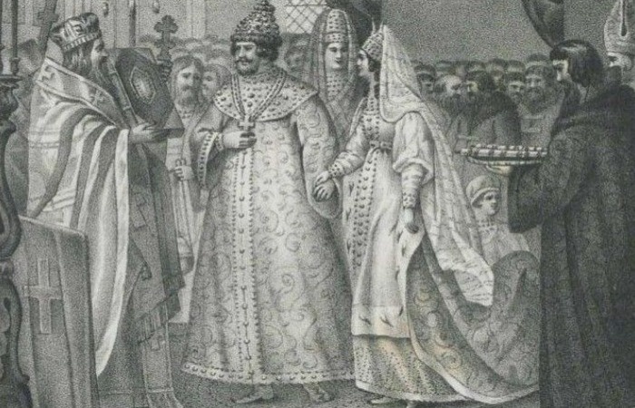 Венчание Иоанна 3 с Софьей Палеолог.