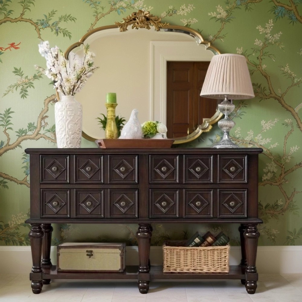 Консоль Cilan Romb, орех