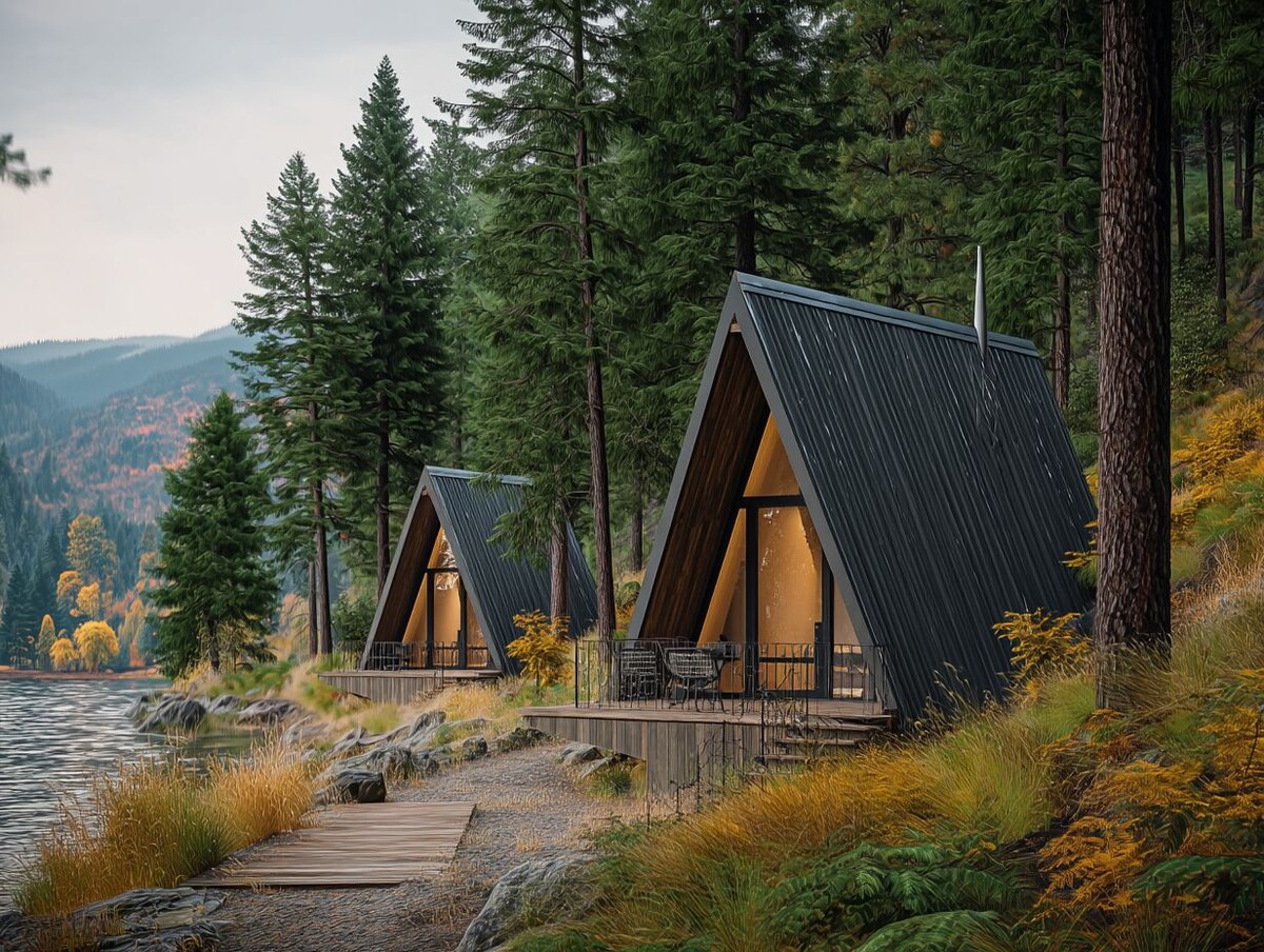 Разработка визуальной концепции будущей зоны туризма и отдыха на территории ООПТ, архитектор Коробейникова А.