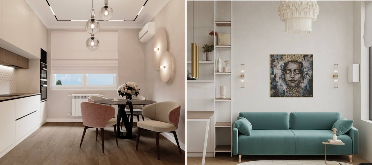 Дизайн квартир из проектов ГК “Поколение”