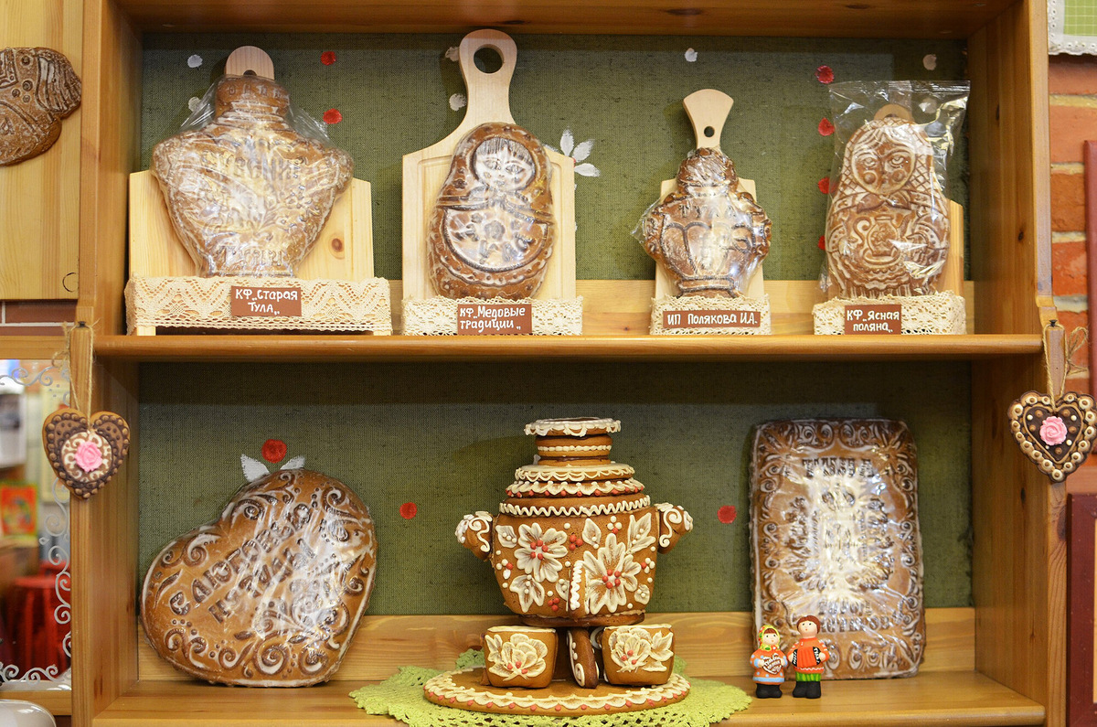 Тульские пряники отличаются не только формой и размерами. Интересный вариант подарка — именной пряник. Фото: Alina Vozna / Wikimedia