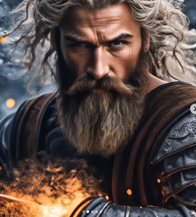 Наступает время особых праздников ноября: торжеств, когда Люди (а не всё двуногое - это люди), обращались к семье, дому и собственной Душе.
⠀
 1 ноября, не только день Мары и начало Зимы по изКОНному Календарю, не только день, когда бразды правления в Яви переходят Чернобогу, покровителю Темного Полуока Года, но ещё и Сварогов День:
⠀
В первый день ноября Пращуры чествовали Небесного Кузнеца Сварога.
⠀
Предание гласит, что он сковал первый плуг на сорок пудов и победил страшного «черноморского змея»: запряг его в плуг и пропахал на нём целую оборонительную линию Змиевых валов, защищавшую затем долгое время среднее Поднепровье.
⠀
Именно по велению Сварога упали с Небес волшебные железные клещи, и с их помощью он научил людей ковать оружие.
⠀
Славянский покровитель кузнечного дела и других ремесел по совместительству является ещё и покровителем брака:
⠀
Кроме плуга и оружия Сварог сковал для людей обручальное кольцо: символ крепкой семьи.
⠀
А с 1-го по 14-е ноября Небесный кузнец принимается ковать для людей новый плуг, который сбросит с Небес на праздник Коляды.
⠀
В честь Сварога повсюду зажигают огни: в знак того, что Зима не вечна, а вечен только Огонь Божественного кузнеца, что горит в наших сердцах.