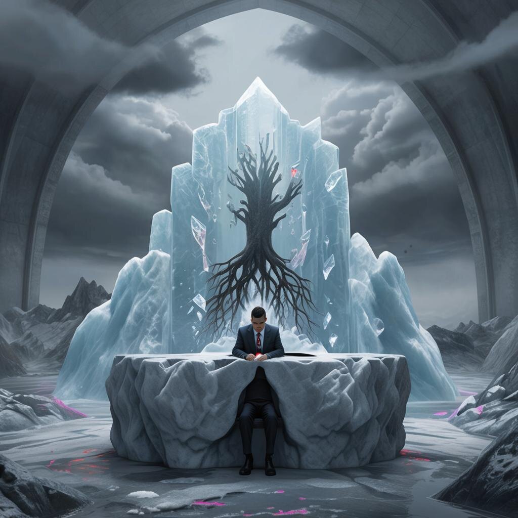 Зал суда, лишенный притворства дубовых панелей. Своды его образовывали свинцовые тучи, гонимые ветром неизбежности