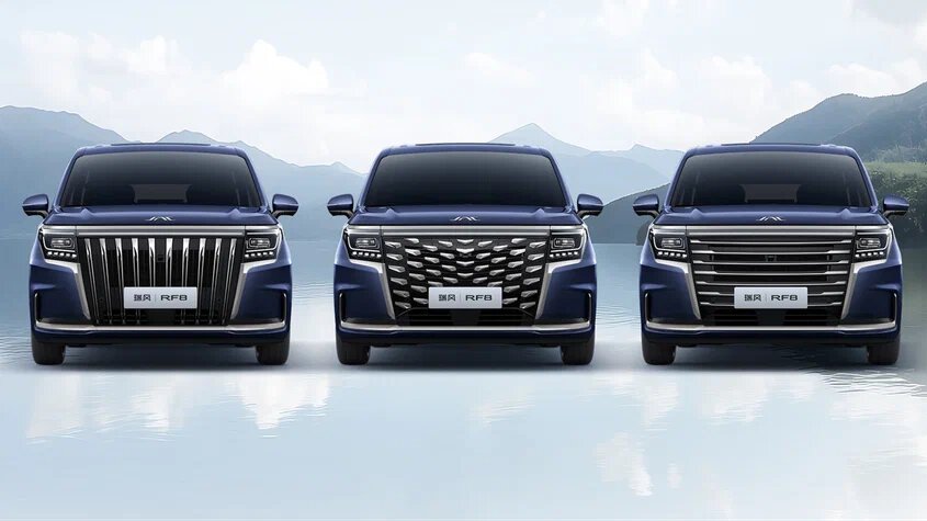 Китайские варианты решетки радиатора для JAC RF8