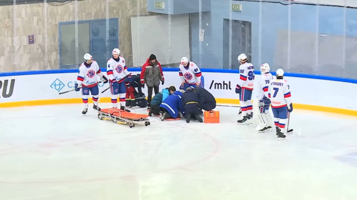    Скриншот из видео МХЛ