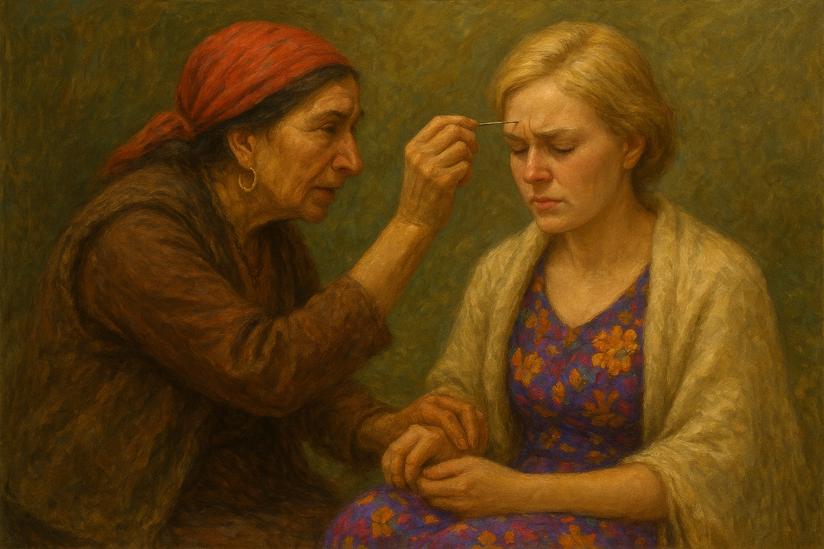 История тёти Тамары. Привороженный на цыганскую иголку