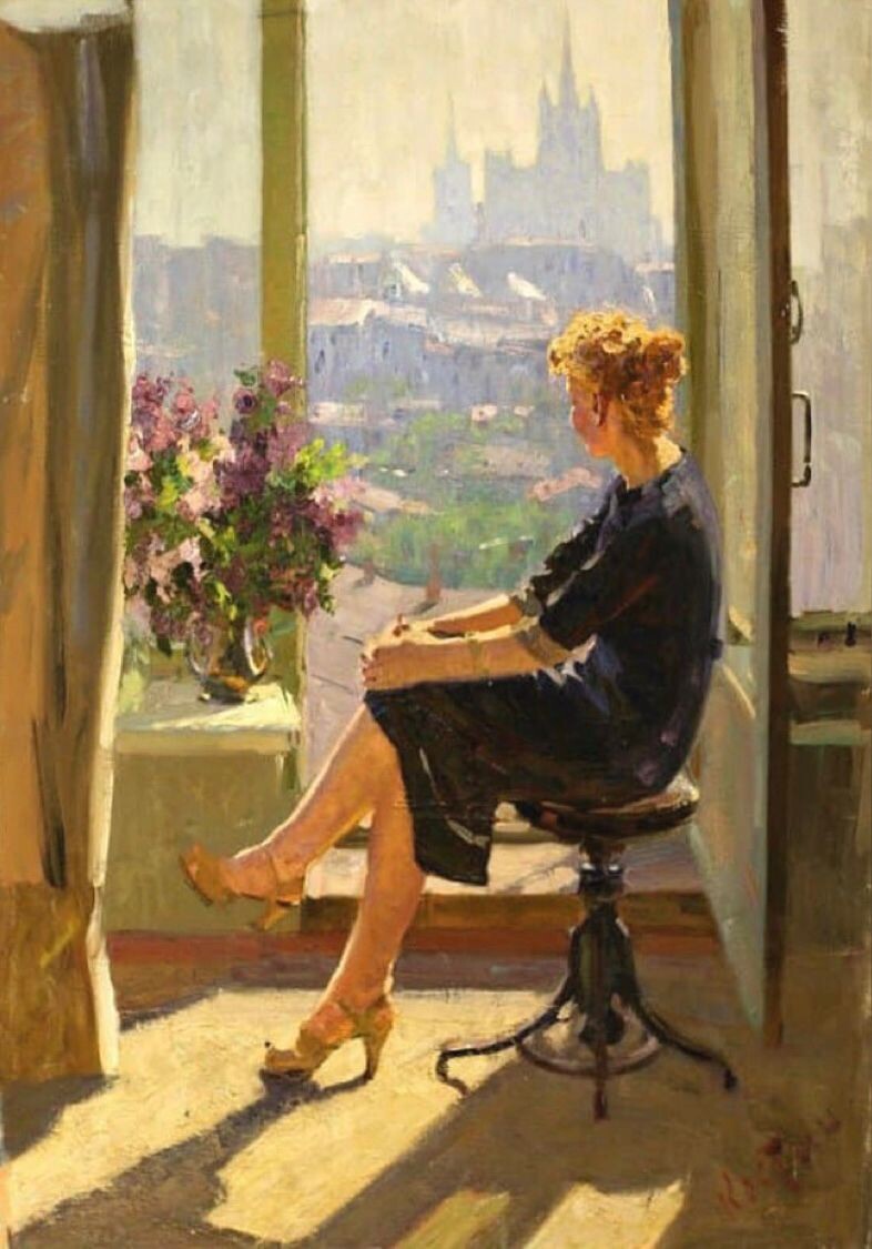 Михаил Костин. «Весна». 1951