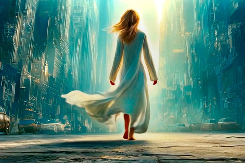    Кадр из клипа на песню Виктории Макарской — режиссер Бурлаков сделал клип с помощью ИИ. личный архив