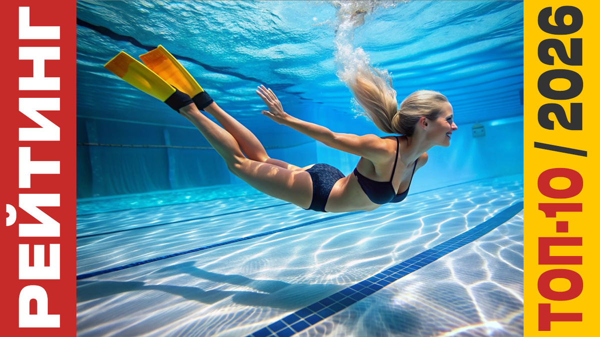 ТОП-10 Ласт для плавания 2026 года: Рейтинг лучших моделей