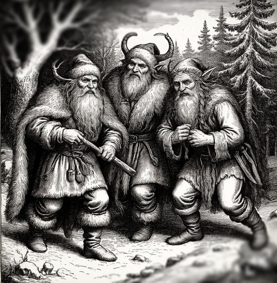 Северные тролли/фейри из кельтской мифологии.