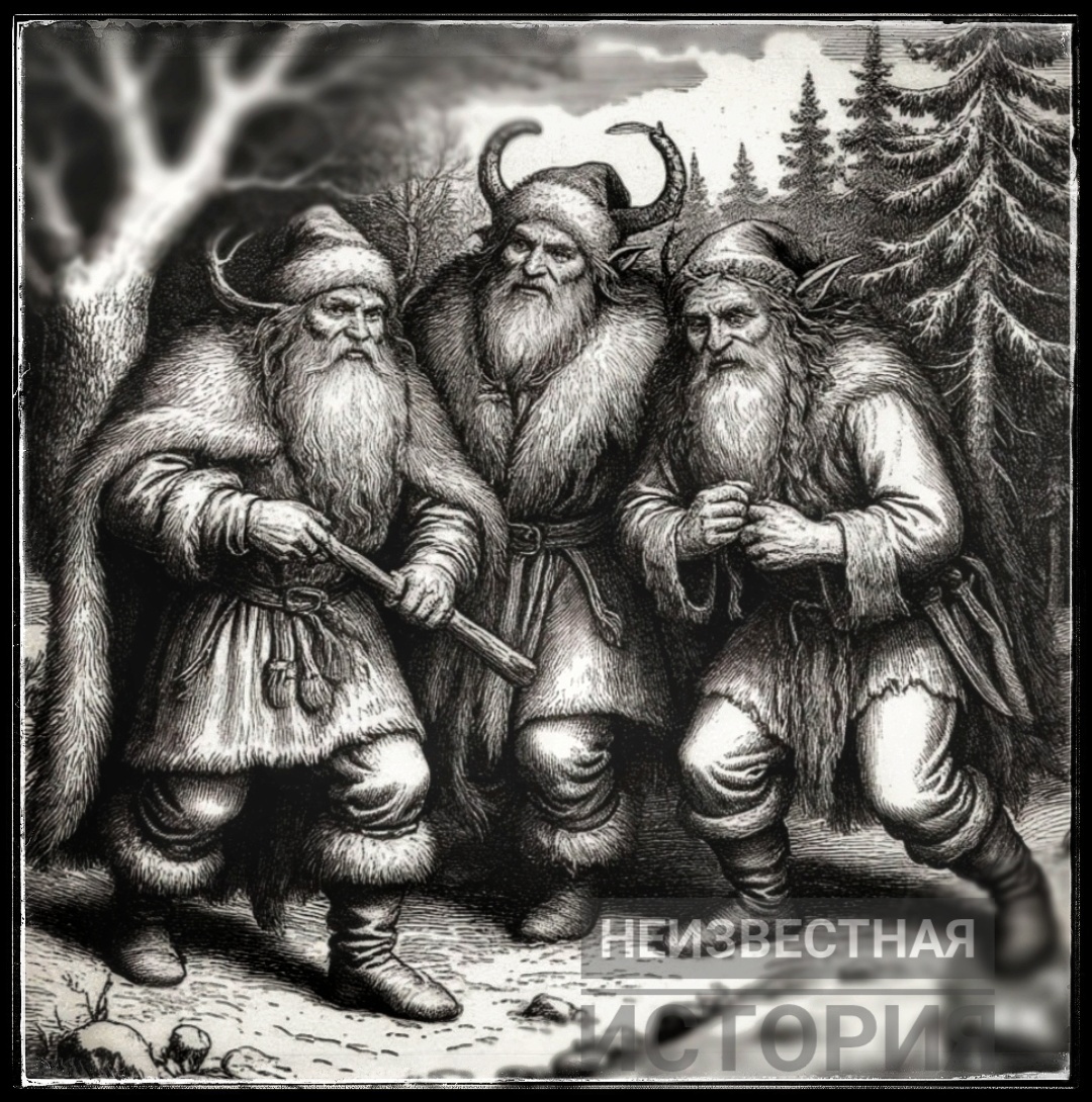 Северные тролли/фейри из кельтской мифологии.