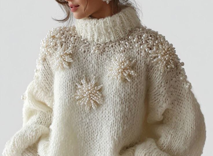 7 ИДЕЙ ДЛЯ ВЯЗАНИЯ НОВОГОДНЕГО ДЖЕМПЕРА! Сохраняйте!