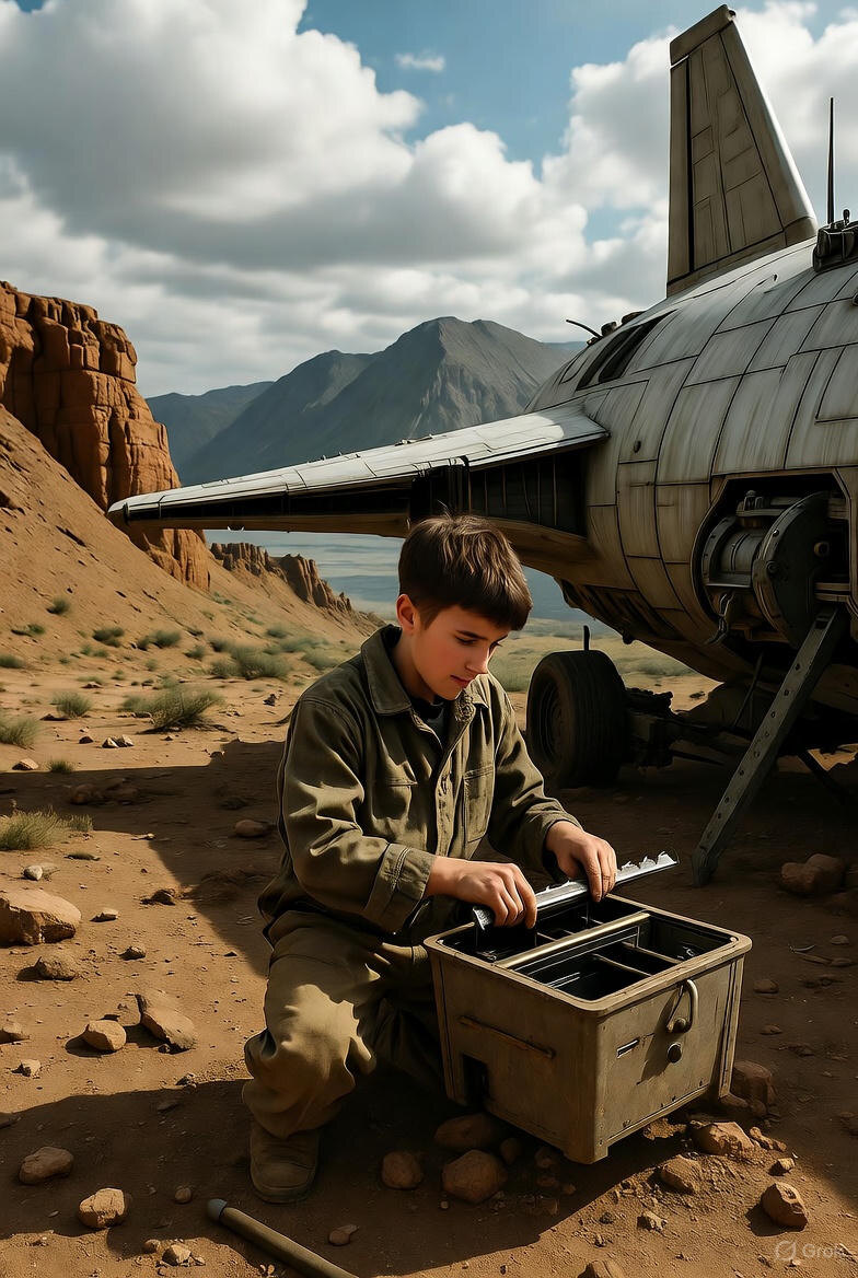 Так ИИ видит главного героя в начале серии