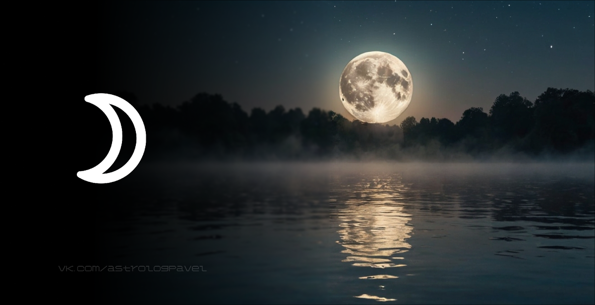 Значение Луны в гроскопе рождения (натальной карте)