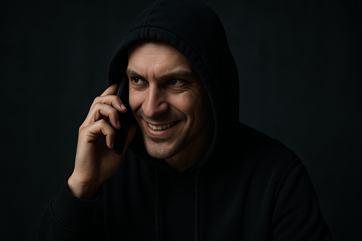 Телефонный мошенник / zynk.ru