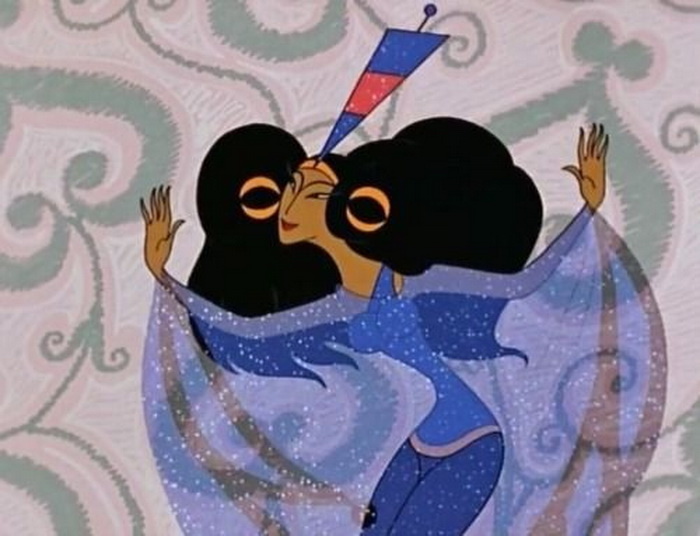 Шамаханская царица в советском мультфильме