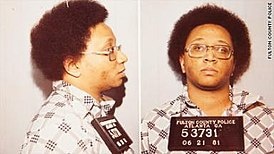 (магшот Уэйна Бертрама  Уильямса, 21 июня 1981)