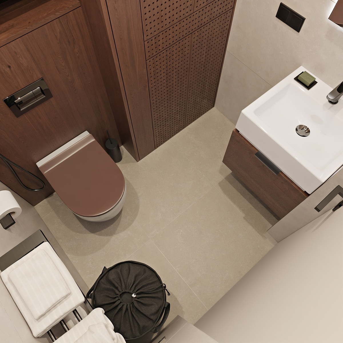 Обзоорный вид санузла