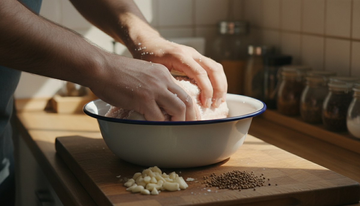    Натирание соли