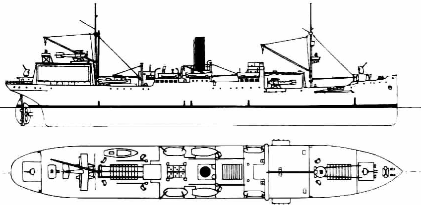 Схема внешнего вида авиатранспорта "Ансвальд"