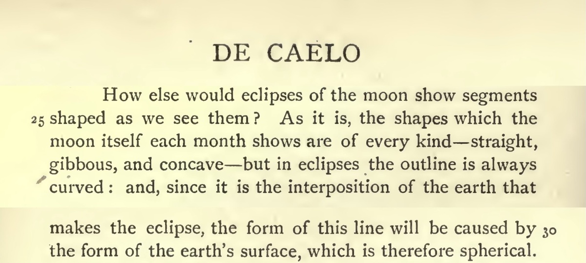 Аристотель «О небе». Источник: https://archive.org/details/decaeloleofric00arisuoft/decaeloleofric00arisuoft/page/n5/mode/2up