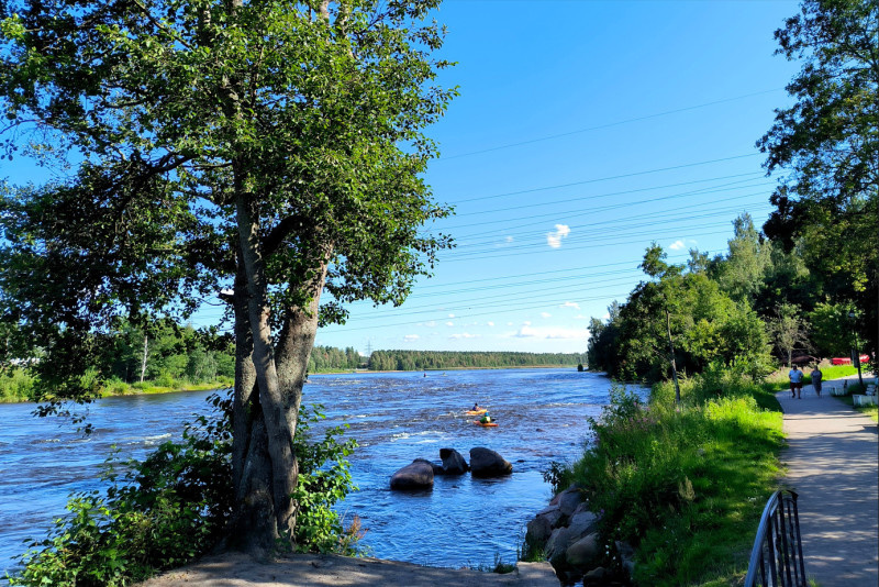    РЕКА ВУОКСА. ФОТО: MAKSIM KONSTANTINOV/GLOBAL LOOK PRESS