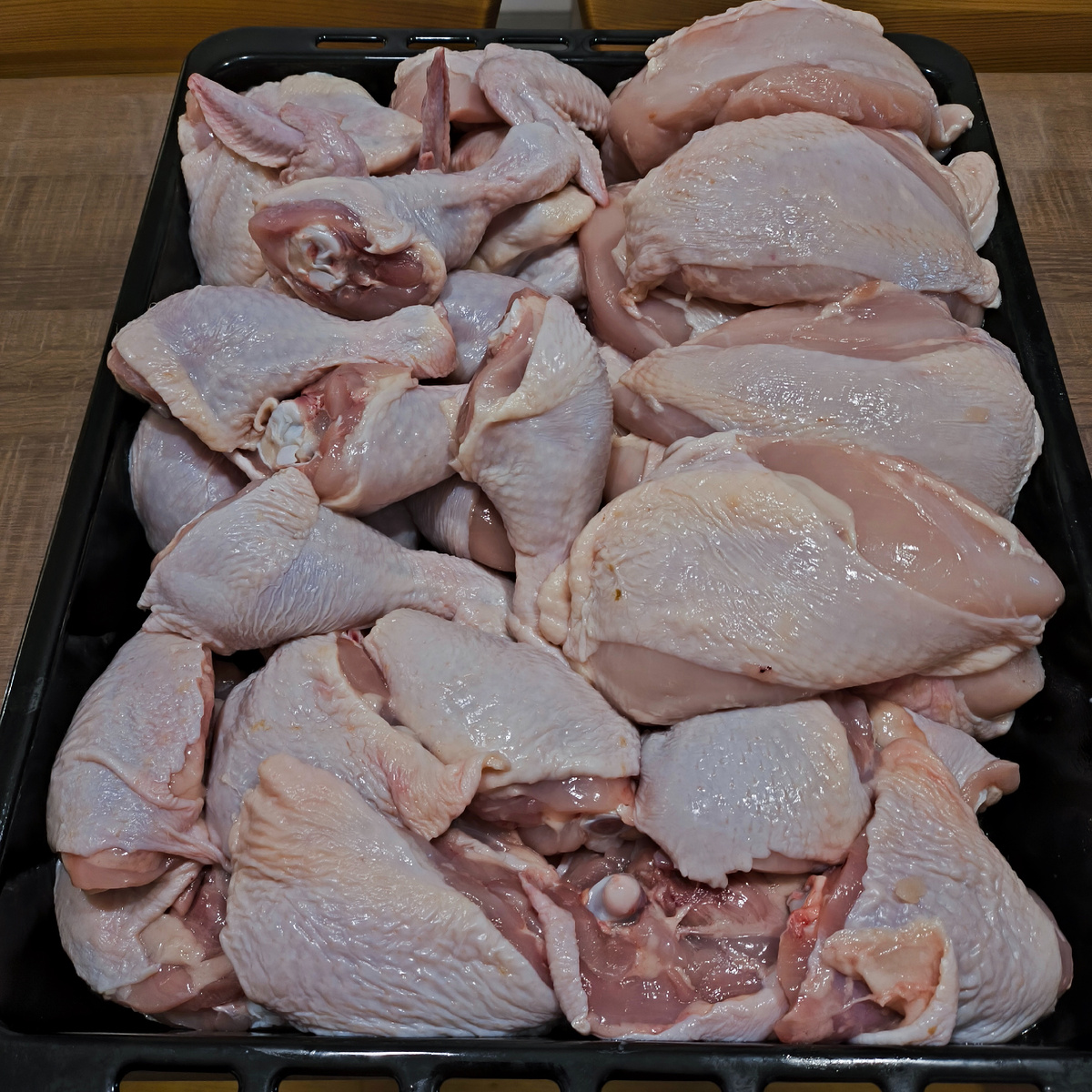 Это я снова делала заготовки из 5 куриц