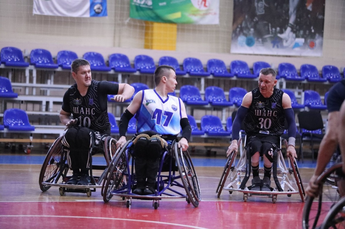    Команда по баскетболу на колясках из Югры выступила в финале чемпионата России