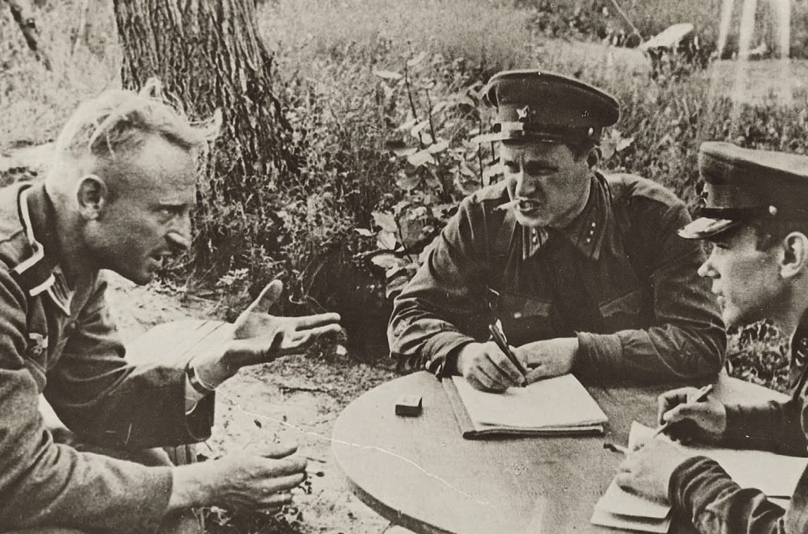 Допрос немца